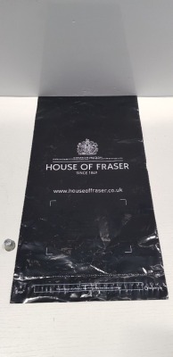 9000 X BRAND NEW HOUSE OF FRASER SELF SEAL BAGS IN 9 BOXES - 45 CM X 24 CM