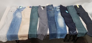 10 X BRAND NEW G-STAR JEANS IN VARIOUS STYLES AND SIZES