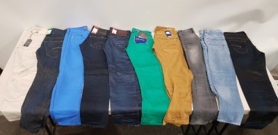 10 X BRAND NEW G-STAR JEANS IN VARIOUS STYLES AND SIZES