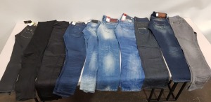 10 X BRAND NEW G-STAR JEANS IN VARIOUS STYLES AND SIZES