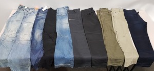 10 X BRAND NEW G-STAR JEANS IN VARIOUS STYLES AND SIZES