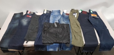 10 X BRAND NEW G-STAR JEANS IN VARIOUS STYLES AND SIZES