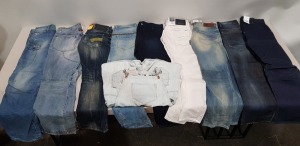 10 X BRAND NEW G-STAR JEANS IN VARIOUS STYLES AND SIZES