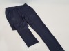 20 X BRAND NEW CASTORE RANGERS FC DARK GREY TRAINING JOGGERS - IN SIZE LARGE