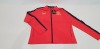 20 X BRAND NEW CASTORE RANGERS FC PLAYERS TRAINING ANTHEM JACKET IN RED - ALL SIZE XL