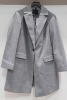 14 X BRAND NEW DOROTHY PERKINS CURVE GREY MARL 3/4 LENGTH BUTTONED COATS - ALL SIZE UK 18