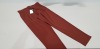 60 X BRAND NEW JACQUELINE DE YONG SMOKE PAPRIKA CATIA NOOS PANTS - SIZE XS