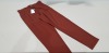 40 X BRAND NEW JACQUELINE DE YONG SMOKE PAPRIKA CATIA NOOS PANTS - SIZE XS