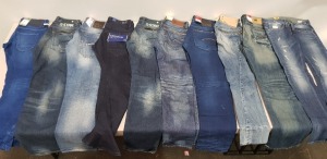 10 X BRAND NEW G-STAR JEANS IN VARIOUS STYLES AND SIZES