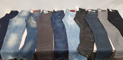 10 X BRAND NEW G-STAR JEANS IN VARIOUS STYLES AND SIZES