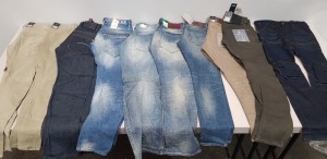 10 X BRAND NEW G-STAR JEANS IN VARIOUS STYLES AND SIZES