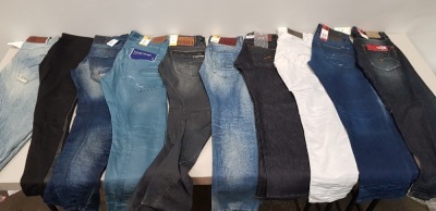 10 X BRAND NEW G-STAR JEANS IN VARIOUS STYLES AND SIZES