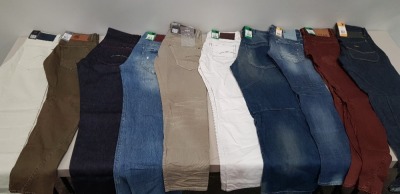 10 X BRAND NEW G-STAR JEANS IN VARIOUS STYLES AND SIZES