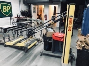 STANNERS EURO 3000 MOBILE SHORTWAVE INFRARED PAINT CURING SYSTEM *** PLEASE NOTE THIS ASSET IS LOCATED IN COVENTRY - CV7 *** ACCESS WILL BE GIVEN FOR GOODS TO BE COLLECTED ON THURSDAY 16TH MARCH 2023