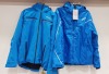 2 X BRAND NEW MIXED PREMIUM SKI / WINTER COATS LOT CONTAINING NEVICA COAT IN BABY BLUE IN ( SIZE L ) AND NEVICA COAT IN BLUE IN ( SIZE L )