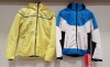 2 X BRAND NEW MIXED PREMIUM SKI / WINTER COATS LOT CONTAINING NEVICA COAT IN BLUE/WHITE IN ( SIZE XS ) - AND NEVICA COAT IN YELLOW IN ( SIZE XS )