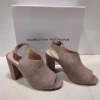 16 X BRAND NEW DOROTHY PERKINS SAVO TAUPE HEELED SANDALS - SIZE UK 7 - (RRP £28.00pp)