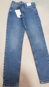 16 X BRAND NEW TOPSHOP JAMIE HIGH WAISTED SKINNY JEANS - SIZE UK 4 (W24 X L28) - RRP £40.00pp