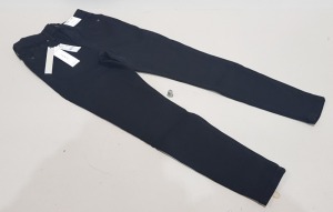 12 X BRAND NEW TOPSHOP JAMIE HIGH WAISTED SKINNY BLACK JEANS - SIZE UK 8 (W26 X L30) - RRP £40.00pp