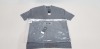 30 X BRAND NEW BURTON MENSWEAR COTTON RICH CHARCOAL STRETCH T-SHIRTS ( ALL IN SIZE M ) TOTAL RRP £ 480.00