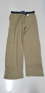 34 X BRAND NEW BURTON MENSWEAR LOUNGE PANTS IN KHAKI GREEN ( ALL IN SIZE L ) TOTAL RRP £ 612.00