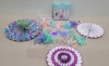 624 X BRAND NEW IRIDESCENT PARTY PACK CONTAINING TASSEL GARLAND, PINWHEEL AND FOIL GARLANDS 13 BOXES