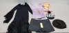 APPROX 800 PIECE MIXED LOT CONTAINING BLACK DRESSES - VARIOUS HATS - GREY SHORTS - PURPLE VEST TOP - ETC ON 1 PALLET