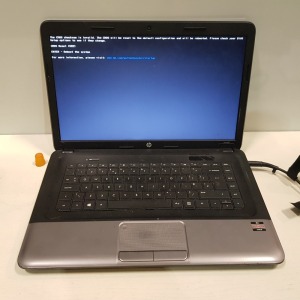 1 X HP 655 AMD E2-1800 - 4GB - 320GB WINDOWS 10 ( WITH CHARGER )