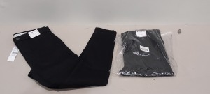 10 X BRAND NEW TOPSHOP PURE BLACK JONI JEANS - IN SIZE UK 12 (W30 X L30) - RRP £45.00pp