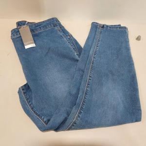 20 X BRAND NEW PAPAPYA CURVE BLUE JEANS - IN VARIOUS SIZES (UK 20 / 22 / 24 & 26) - RRP £18.00pp