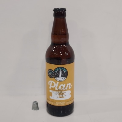 120 X BRAND NEW 500ML BOTTLES OF LAKELAND BREWHOUSE PLAN B PALE ALE / BEER IN 10 PACKS - BBE NOV 2023