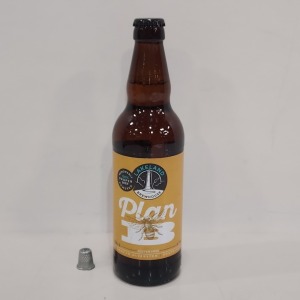 120 X BRAND NEW 500ML BOTTLES OF LAKELAND BREWHOUSE PLAN B PALE ALE / BEER IN 10 PACKS - BBE NOV 2023