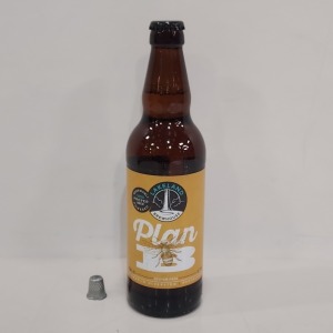 108 X BRAND NEW 500ML BOTTLES OF LAKELAND BREWHOUSE PLAN B PALE ALE / BEER IN 9 PACKS - BBE NOV 2023