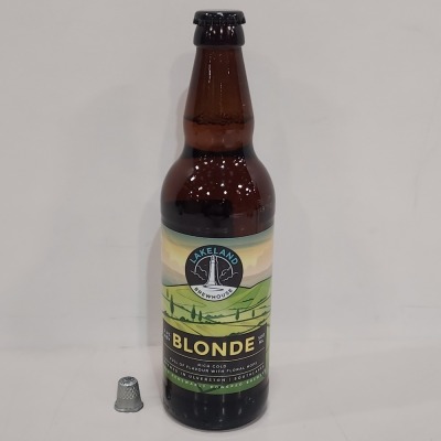 120 X BRAND NEW 500ML BOTTLES OF LAKELAND BREWHOUSE BLONDE IN 10 PACKS - BBE DEC 2023