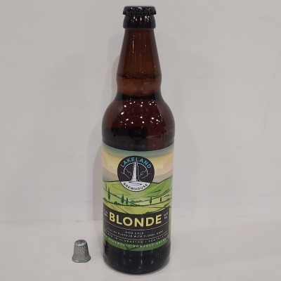 120 X BRAND NEW 500ML BOTTLES OF LAKELAND BREWHOUSE BLONDE IN 10 PACKS - BBE DEC 2023