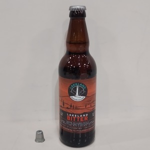 120 X BRAND NEW 500ML BOTTLES OF LAKELAND BREWHOUSE BITTER IN 10 PACKS - BBE DEC 2023