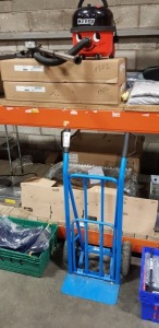 4 PIECE MIXED LOT TO INCLUDE - HENRY HOOVER - 2 X BRAND NEW BOXED IKEA KALLAX WALL ,MOUNTED SHELVES - 1X MACALLISTER STACK TRUCK