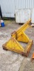 1 X INDUSTRIAL 1 TONNE CRANE FORK ATTACHMENT - ID - LT112677