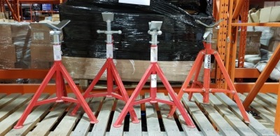 4 X HEAVY DUTY SUPPORT STANDS