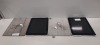 2 X APPLE I PADS TABLETS - 16 GB STORAGE - INCLUDES CASE AND CHARGE CABLE ( NO POWER BRICK )