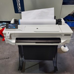 1 X HP DESIGN JET T830-24-IN WIRELESS COLOUR MULTI FUNCTION PLOTTER PRINTER SERIAL NO CN03R2M006