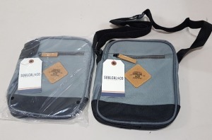 45 X BRAND NEW SOULCAL & CO PREMIUM QUALITY MINI GADGET BAGS IN CHARCOAL / BLACK - RRP £11.99pp **PICK LOOSE**