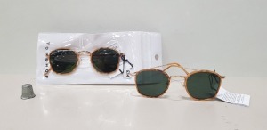 100 X BRAND NEW TOPSHOP SUNGLASSES ( ALL INDIVIDUALLY PACKED ) - RRP £ 14.00 PP TOTAL RRP £ 1400.00