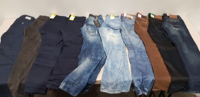 10 X BRAND NEW G-STAR JEANS IN VARIOUS STYLES AND SIZES