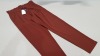 40 X BRAND NEW JACQUELINE DE YONG SMOKE PAPRIKA CATIA NOOS PANTS - SIZE SMALL