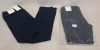 35 X BRAND NEW DOROTHY PERKINS ELLIS VERSATILE SLIM INDIGO COLOURED JEANS - SIZE UK 14L - RRP £15.00 PAIR - TOTAL £525 - IN 3 TRAYS