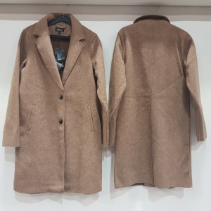 18 X BRAND NEW ONLY CARRIE BONDED WOODSMOKE COAT - IN SIZE XS / SMALL & MEDIUM - RRP £55.00 - TOTAL £990 - IN 3 TRAYS