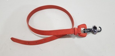 160 X CORAL BELTS IN SIZE MEDIUM