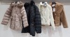 8 X BRAND NEW MIXED COAT LOT CONTAINING DOROTHY PERKINS FAUX FUR COAT- ONLY FAUX FUR JACKET - DOROTHY PERKINS BELTED PADDED PARKA COAT - BARNEYS REAL LEATHER JACKET IN VARIOUS SIZES