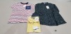 32 X BRAND NEW MIXED CLOTHING LOT TO INCLUDE - 14 X PEPE JEANS POLO SHIRTS - 9 X PEPE JEANS STRIPE T-SHIRTS 9 X PEPE JEANS KROES DRESS IN VARIOUS KIDS SIZES